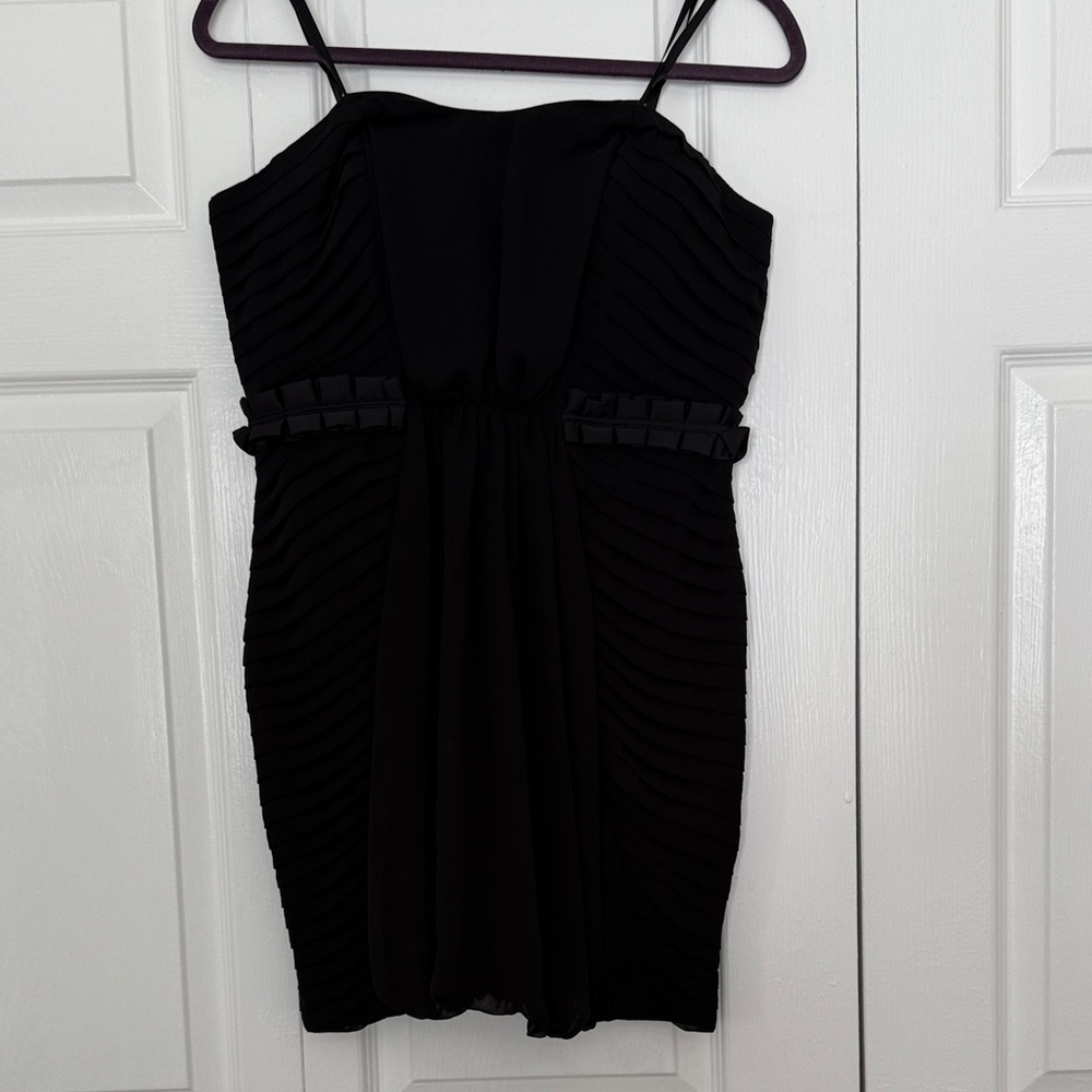 BCBGeneration Black Mini Dress with Straps